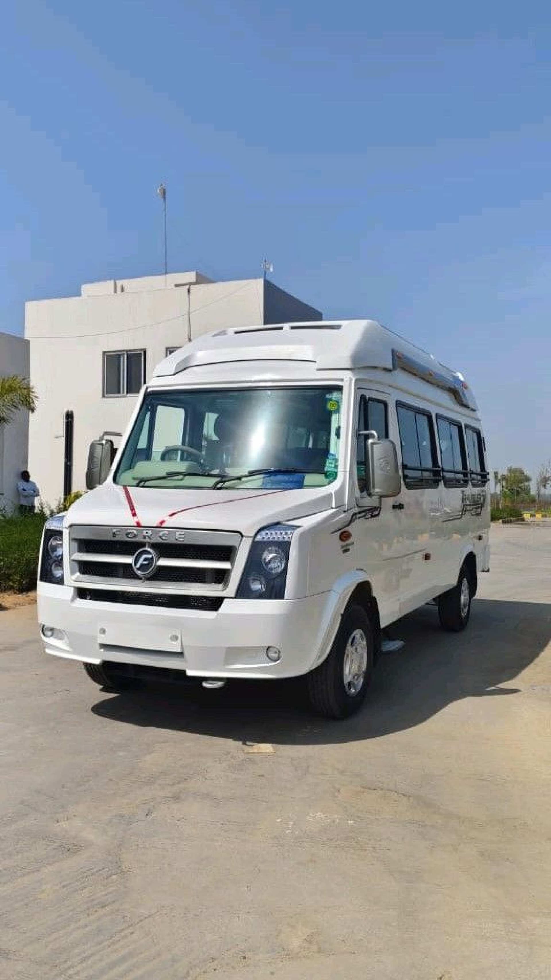 12 Seater Tempo Traveller